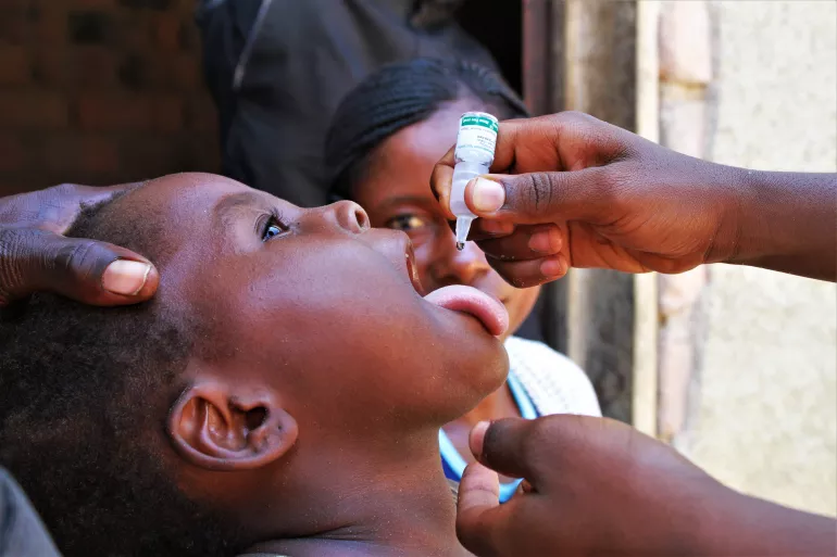 Vaccination contre la Poliomyelite