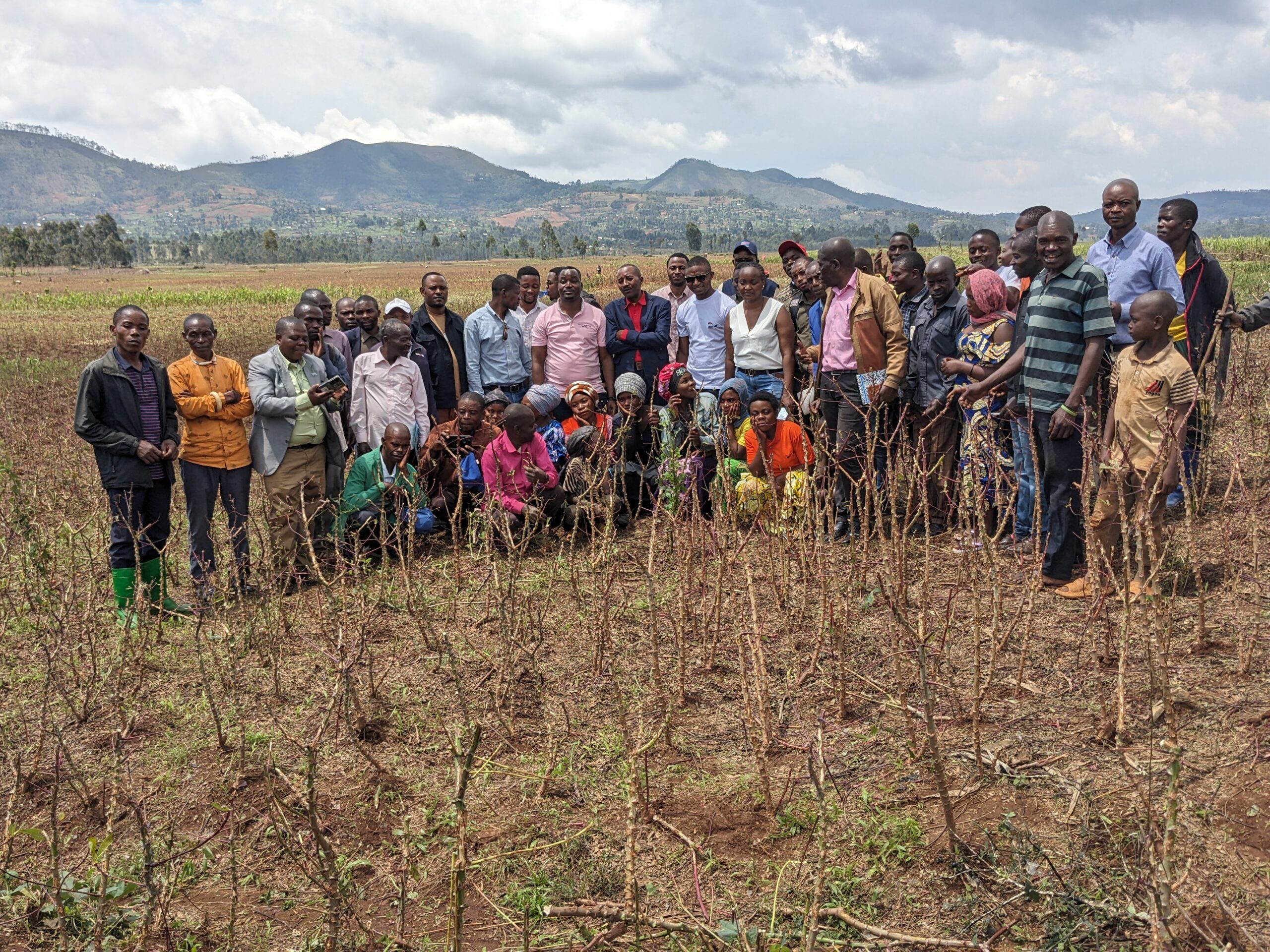 Didier Kabi et les agriculteurs