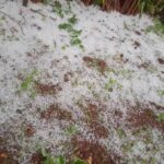 Walungu une pluie torrentielle suivie d’une épaisse grêle