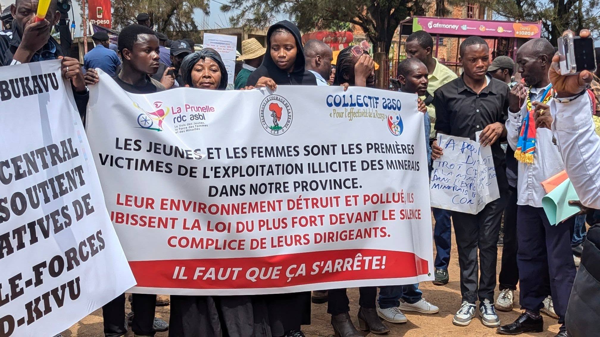 les forces vives se mobilisent contre l’exploitation illicite des minerais et l’agression de la RDC
