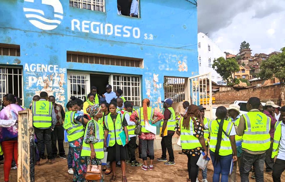 Regideso Siege de Panzi des agents
