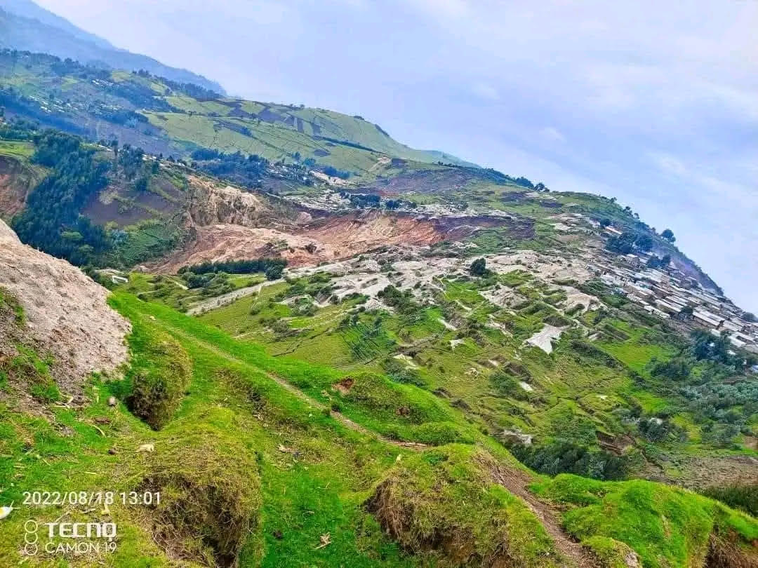Eboulement àRUBAYA