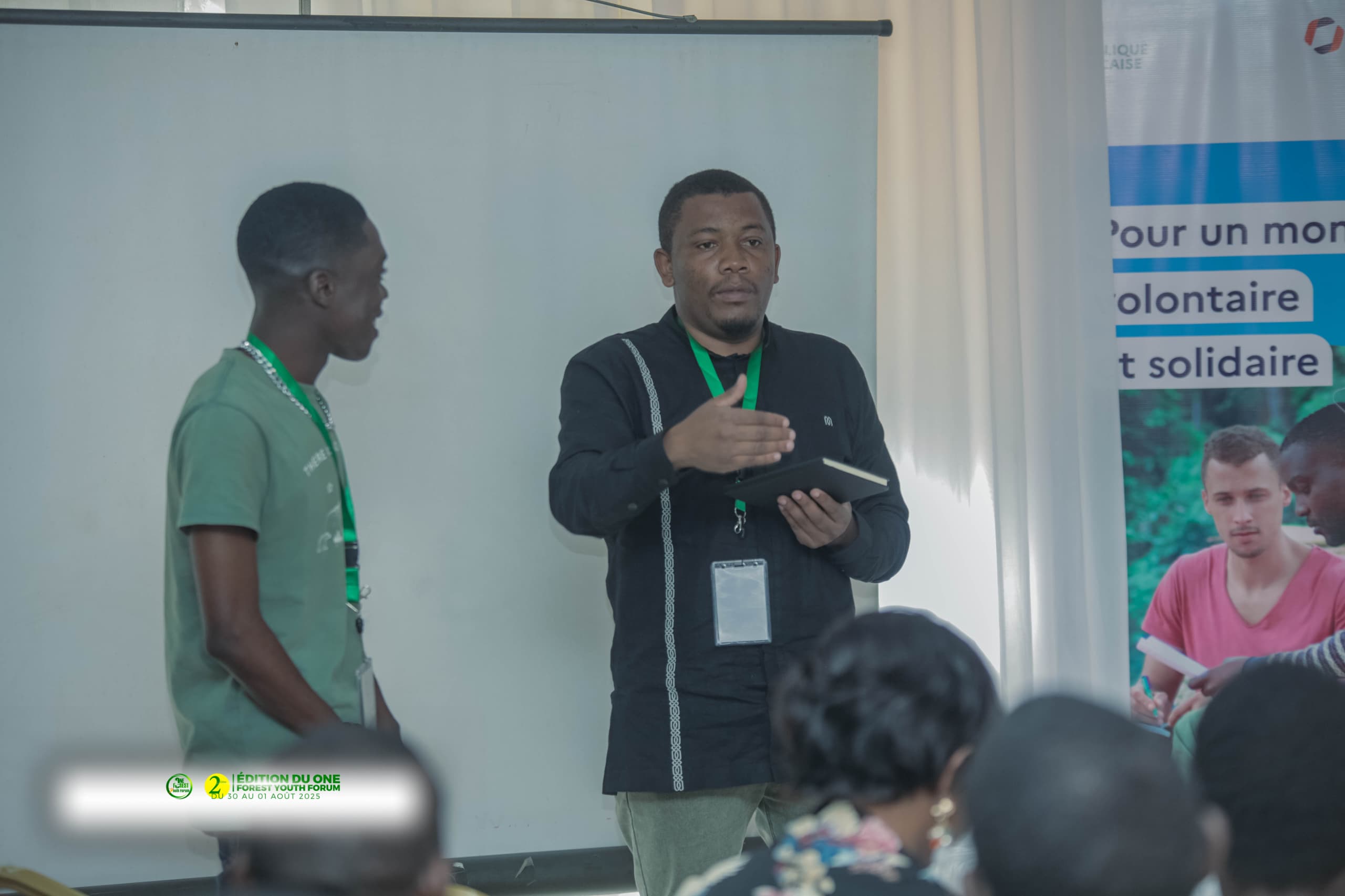 Yannick Mutambo porte la voix de la RDC au One Forest Youth Forum à Libreville