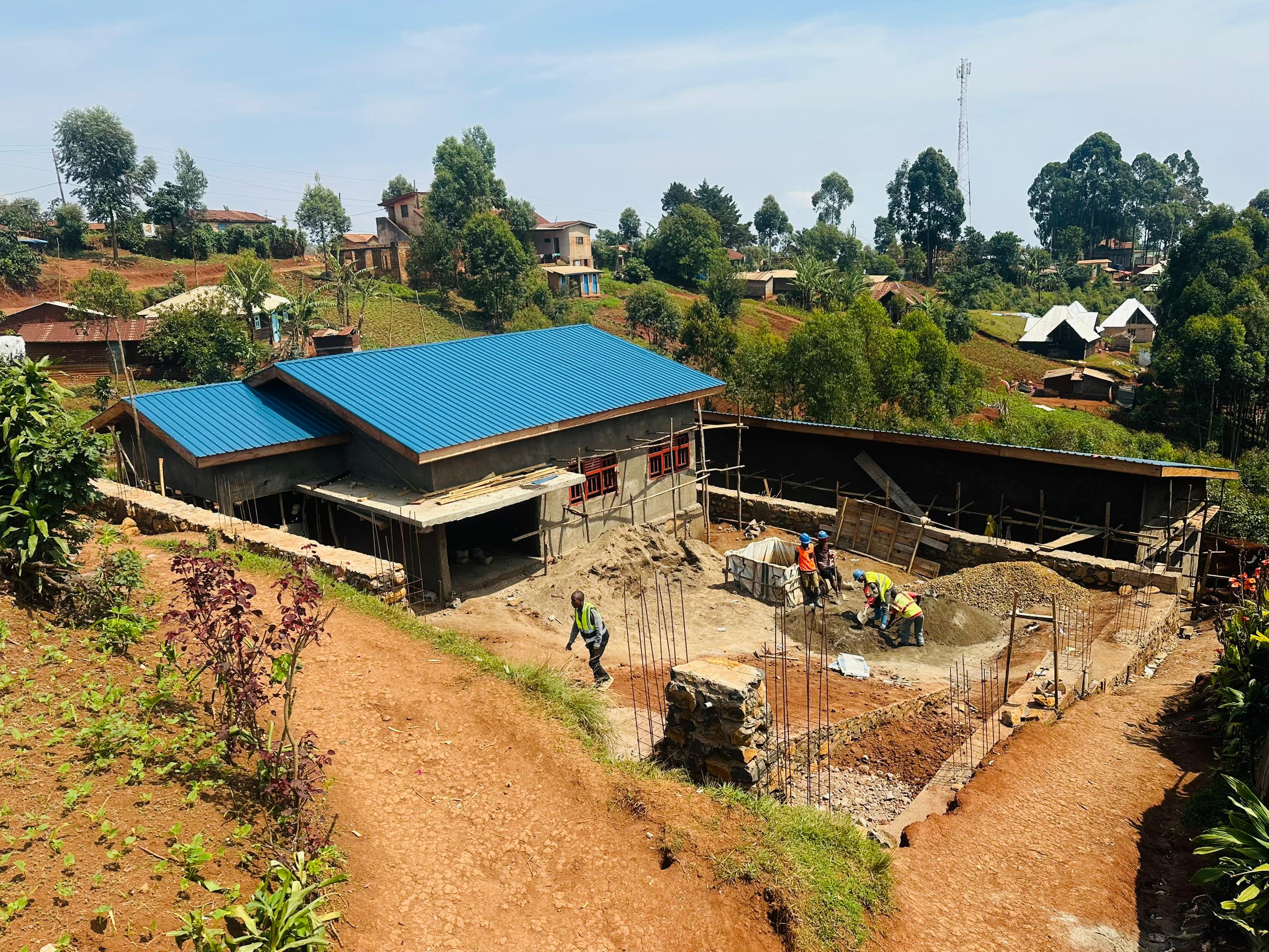 Bukavu : bientôt la fin des travaux du Centre de Santé Ciriri 2 et de sa maternité grâce à l’UNICEF