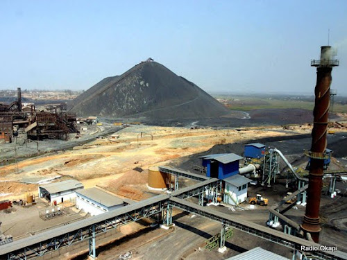 Une vue des installations de la Gécamine. Reuters/Ph. David Lewis