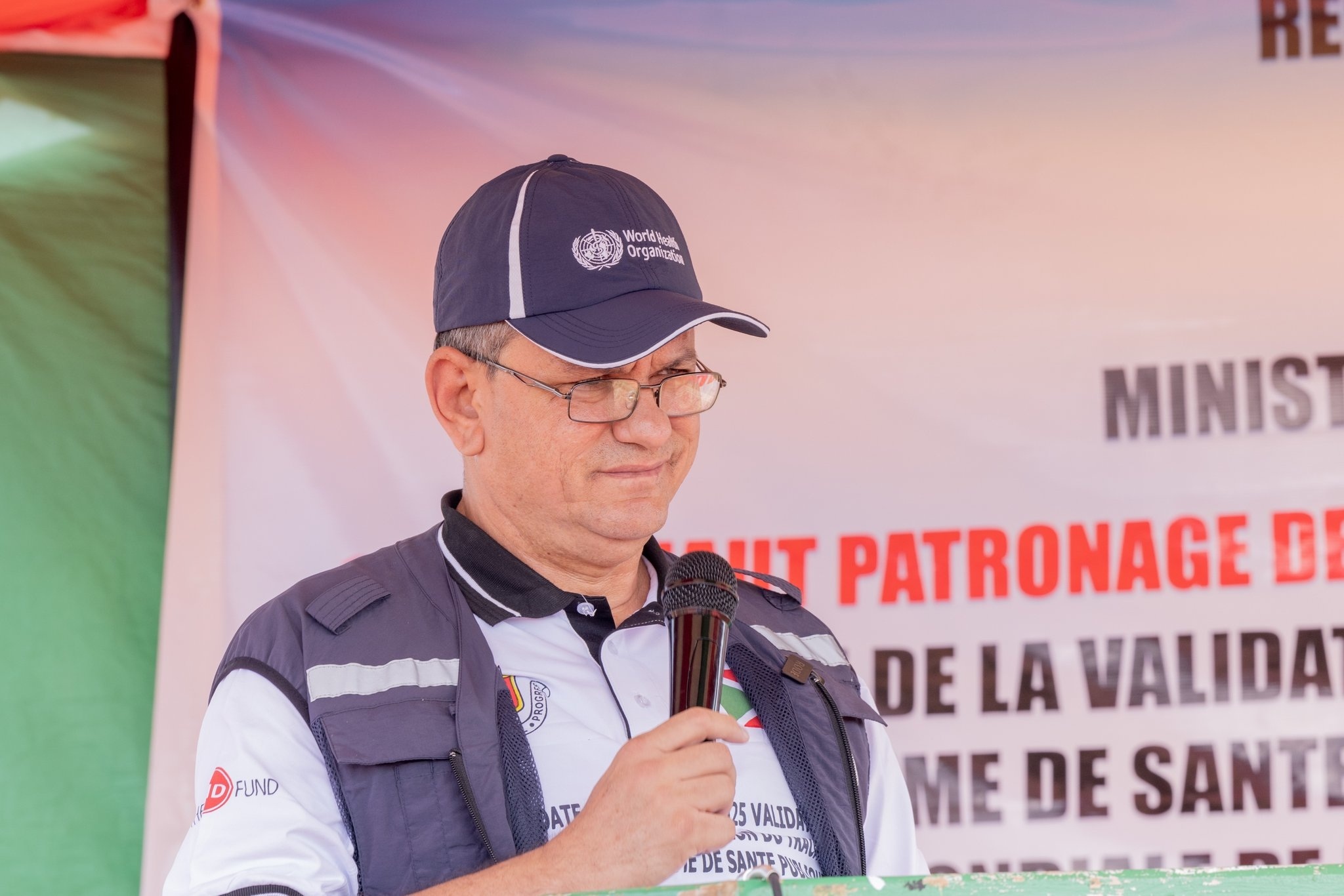 le représentant de l’OMS au Burundi Xavier Crespin