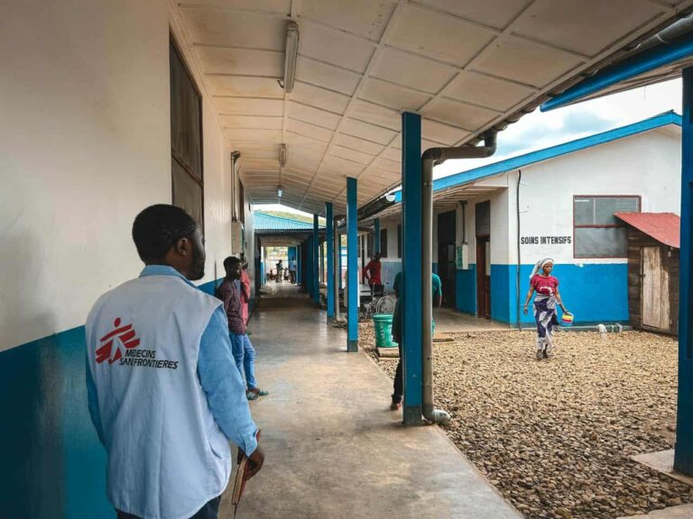 l’Hôpital Général de Référence (HGR) de Masisi, au Nord-Kivu.