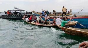 Embarcation sur le Lac Tanganyika