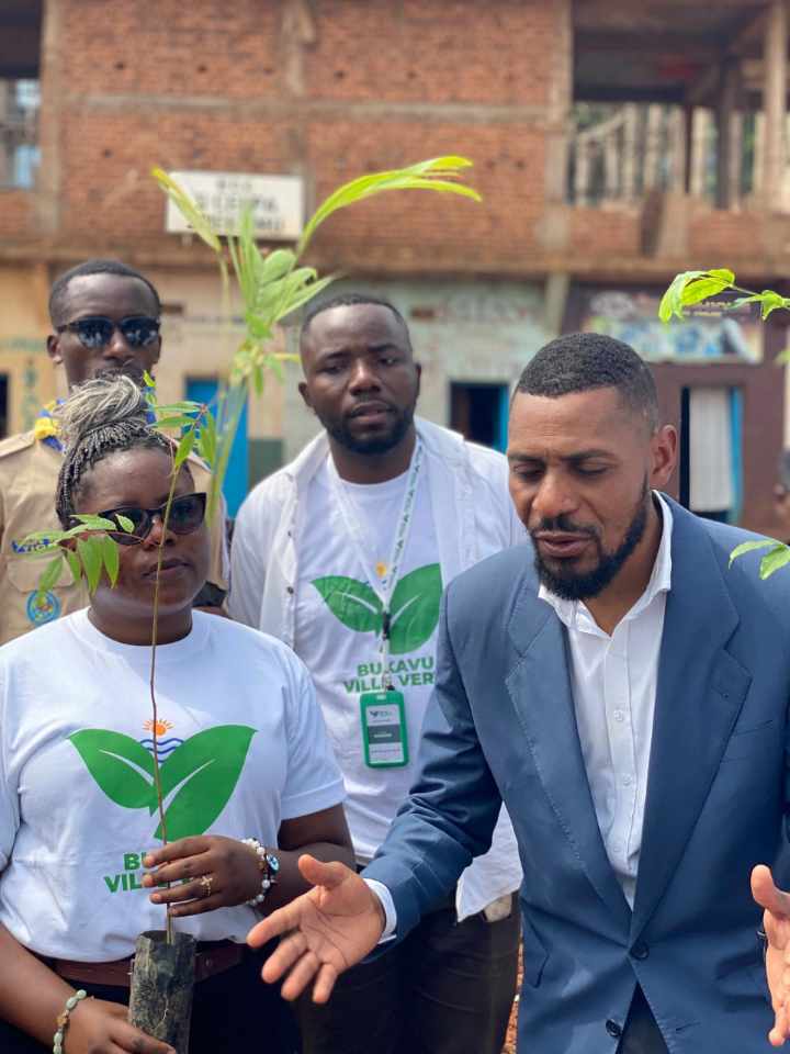 Plantation des arbres à Bukavu