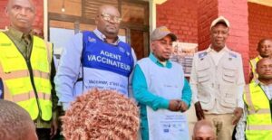 lancement campagne de vaccination contre la rougeole à Kamituga