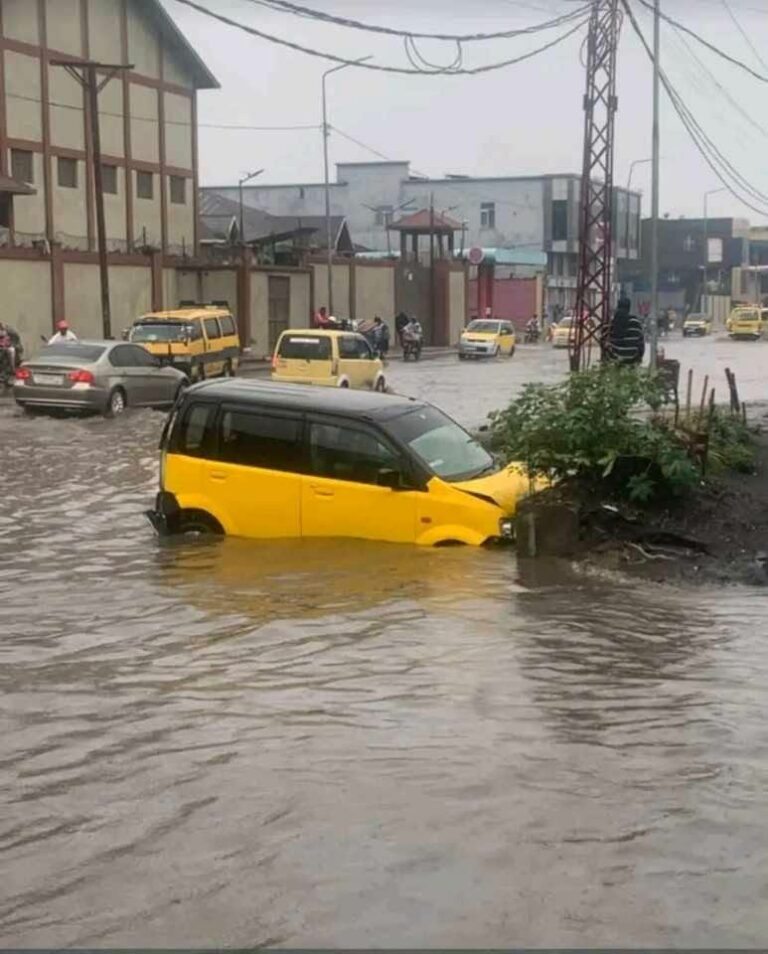 Inondation à Goma