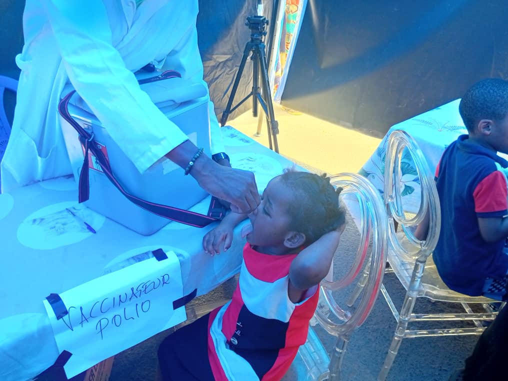 Polio, la rougeole et la rubéole