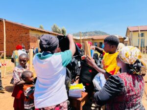 Assistance de la Fondation Panzi à Kaziba